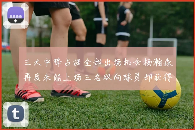三大中锋占据全部出场机会杨瀚森再度未能上场三名双向球员却获得机会